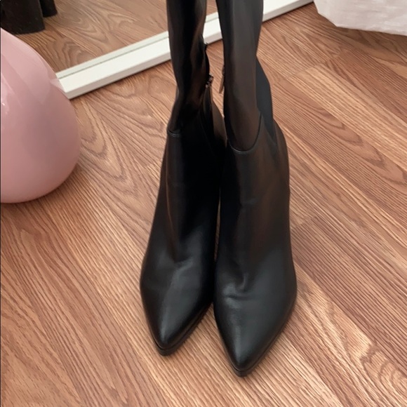 New Marc Fisher Ablina Black Tall Boot - Picture 6 of 9